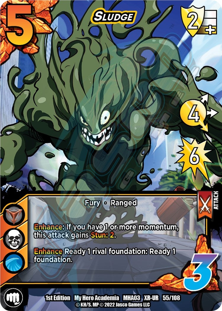 Image for Sludge (XR) (UniVersus: My Hero Academia: Heroes Clash) (55/108) - UniVersus
