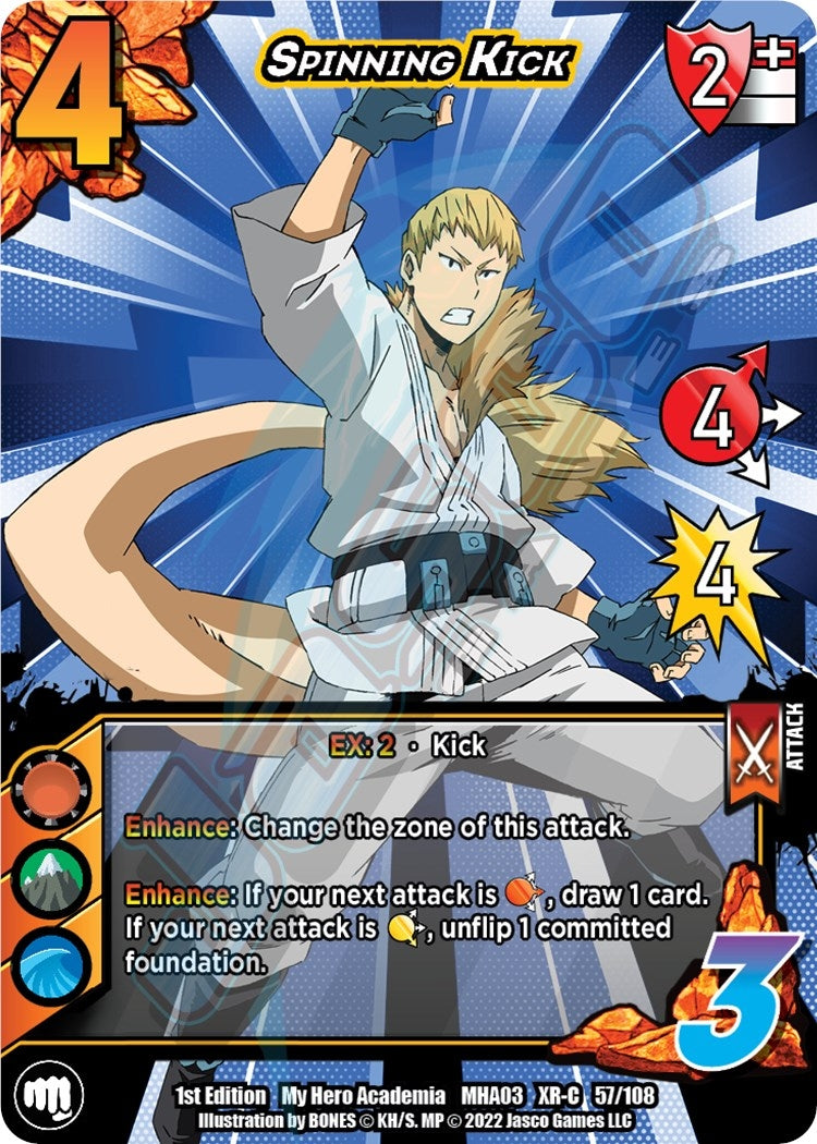 Image for Spinning Kick (XR) (UniVersus: My Hero Academia: Heroes Clash) (57/108) - UniVersus