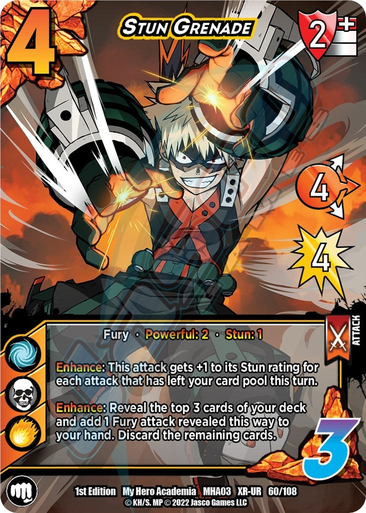 Image for Stun Grenade (XR) (UniVersus: My Hero Academia: Heroes Clash) (60/108) - UniVersus
