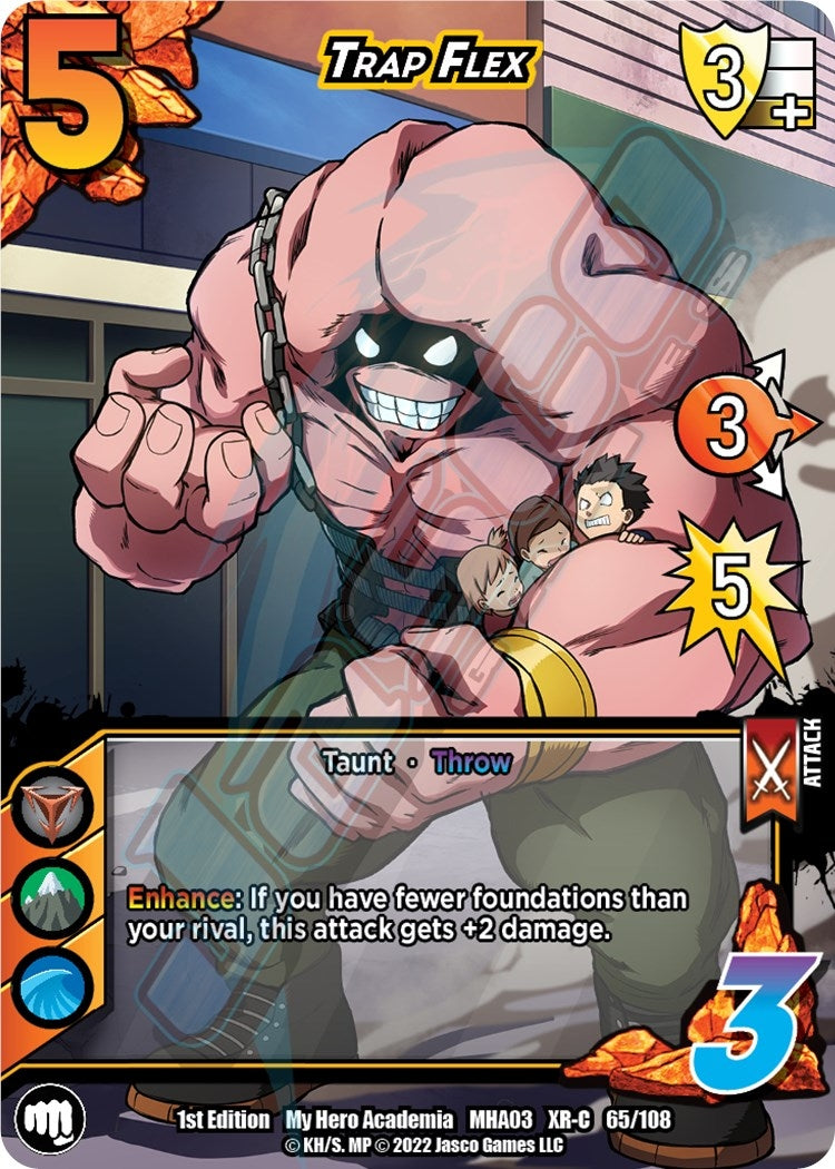 Image for Trap Flex (XR) (UniVersus: My Hero Academia: Heroes Clash) (65/108) - UniVersus
