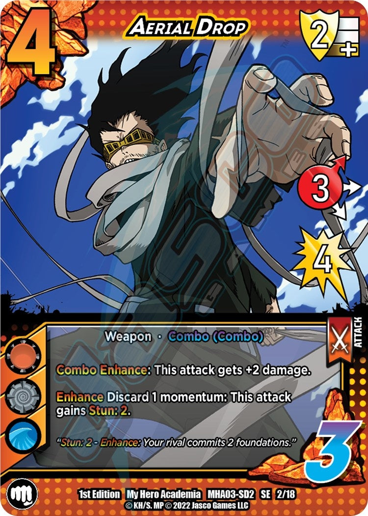 Image for Aerial Drop (UniVersus: My Hero Academia: Heroes Clash) (2/18) - UniVersus