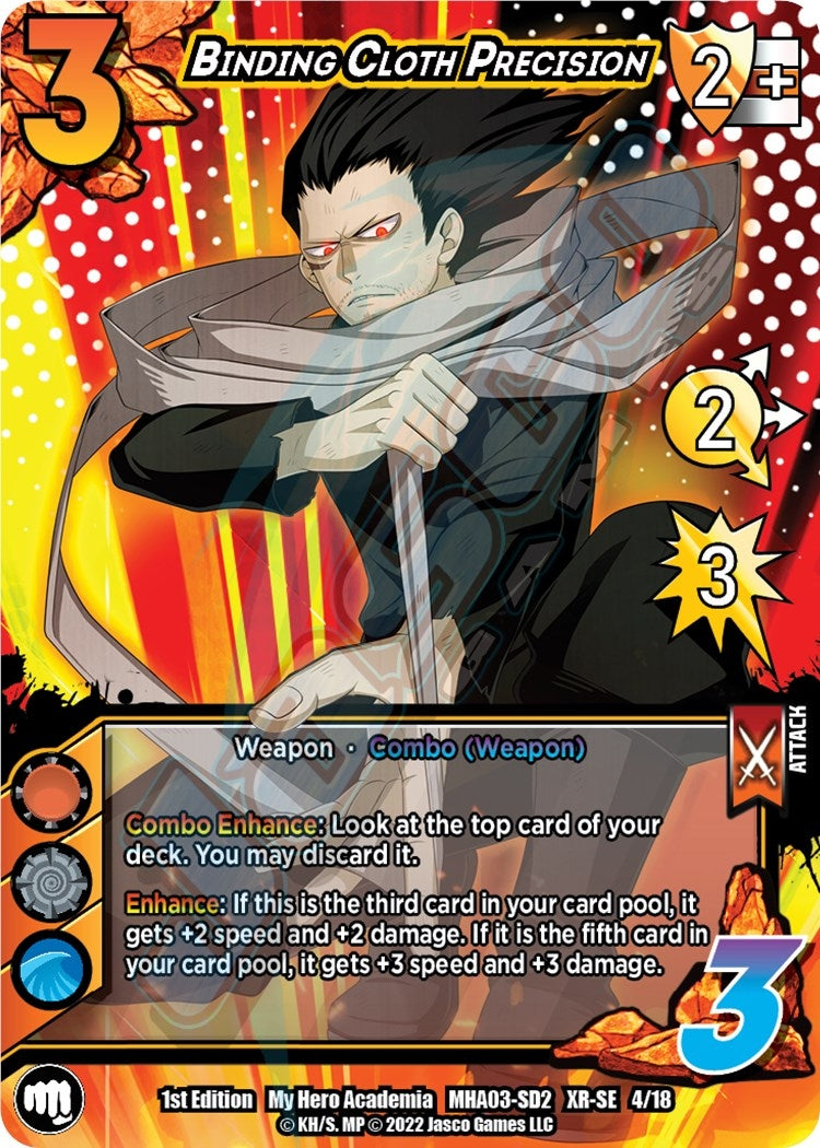Image for Binding Cloth Precision (XR) (UniVersus: My Hero Academia: Heroes Clash) (4/18) - UniVersus