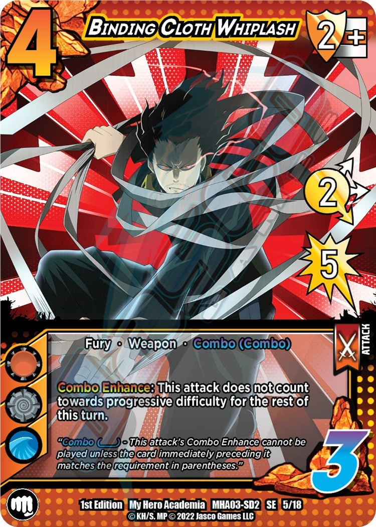 Image for Binding Cloth Whiplash (UniVersus: My Hero Academia: Heroes Clash) (5/18) - UniVersus