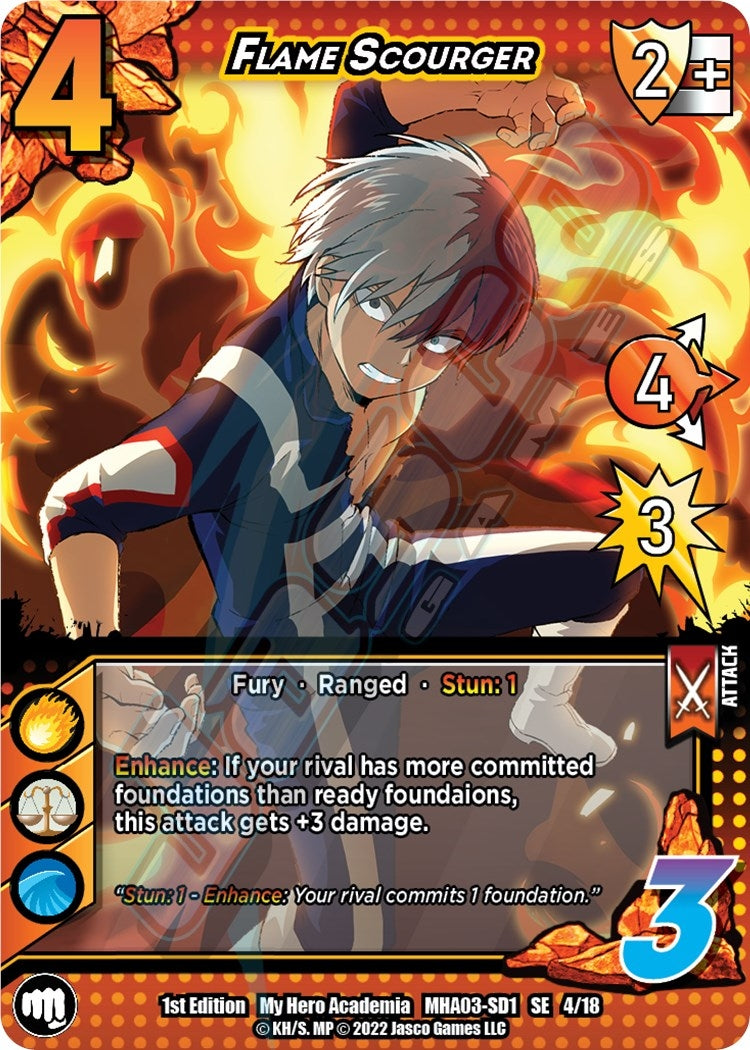 Image for Flame Scourger (UniVersus: My Hero Academia: Heroes Clash) (4/18) - UniVersus
