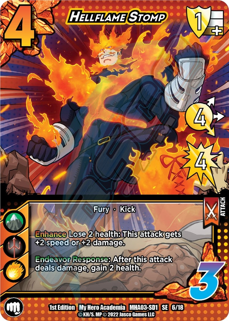 Image for Hellflame Stomp (UniVersus: My Hero Academia: Heroes Clash) (6/18) - UniVersus