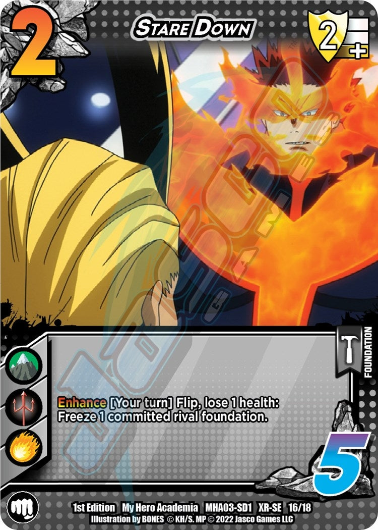 Image for Stare Down (XR) (UniVersus: My Hero Academia: Heroes Clash) (16/18) - UniVersus