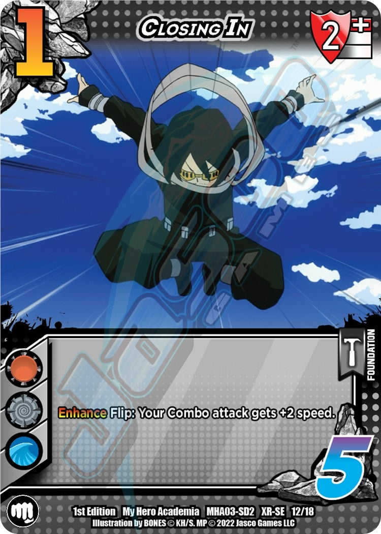 Image for Closing In (XR) (UniVersus: My Hero Academia: Heroes Clash) (12/18) - UniVersus