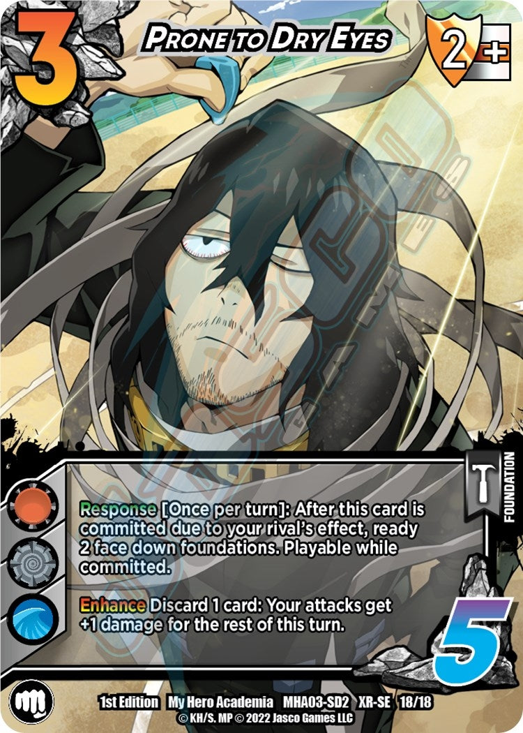 Image for Prone to Dry Eyes (XR) (UniVersus: My Hero Academia: Heroes Clash) (18/18) - UniVersus
