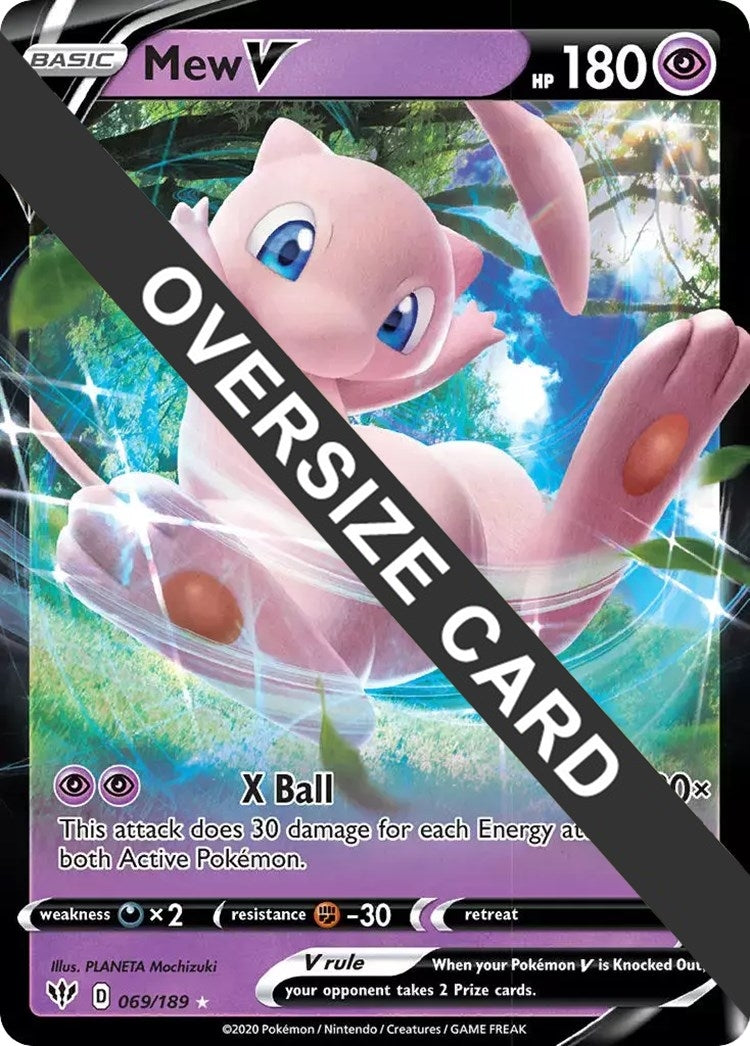 Image for Mew V (Jumbo Cards) (069/189) - Pokemon