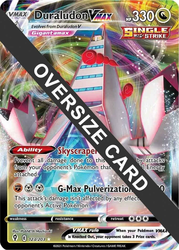 Image for Duraludon VMAX (Jumbo Cards) (123/203) - Pokemon