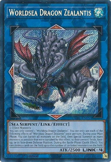 Image for Worldsea Dragon Zealantis (Darkwing Blast) (DABL-EN050) - YuGiOh