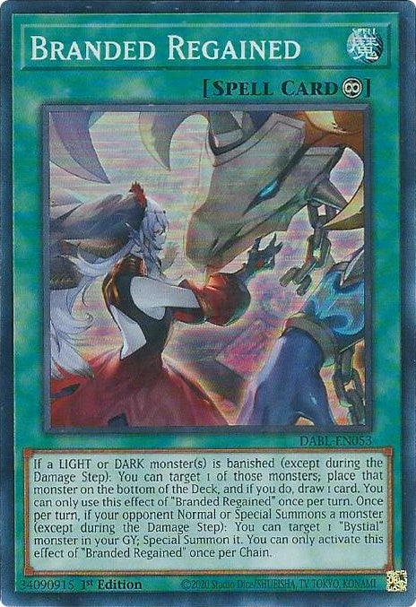 Image for Branded Regained (Darkwing Blast) (DABL-EN053) - YuGiOh