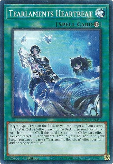 Image for Tearlaments Heartbeat (Darkwing Blast) (DABL-EN057) - YuGiOh
