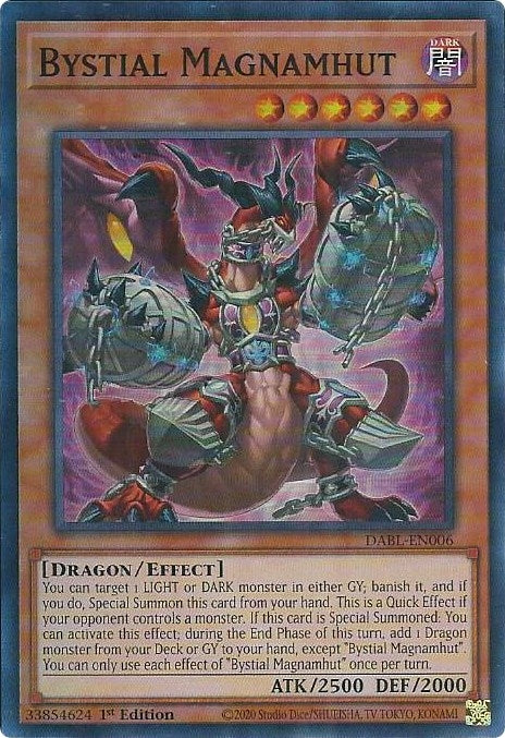 Image for Bystial Magnamhut (Darkwing Blast) (DABL-EN006) - YuGiOh