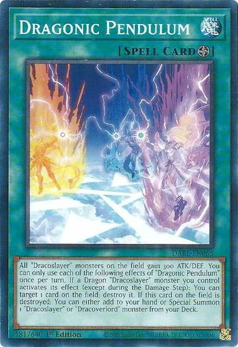 Image for Dragonic Pendulum (Darkwing Blast) (DABL-EN065) - YuGiOh