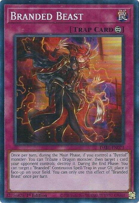 Image for Branded Beast (Darkwing Blast) (DABL-EN073) - YuGiOh