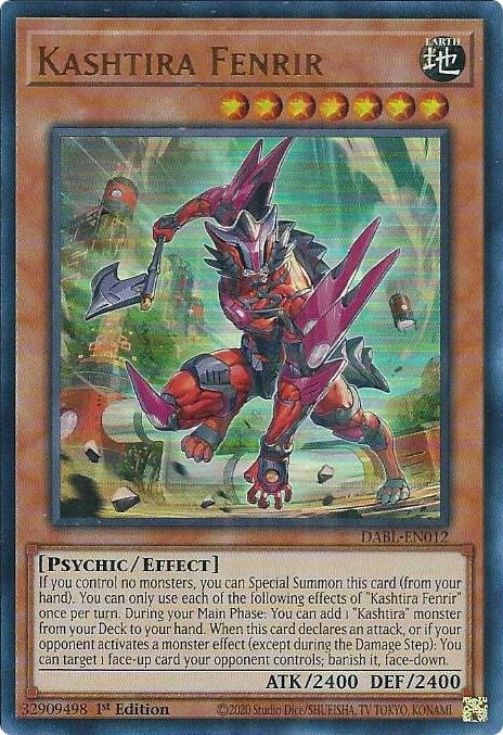 Image for Kashtira Fenrir (Darkwing Blast) (DABL-EN012) - YuGiOh