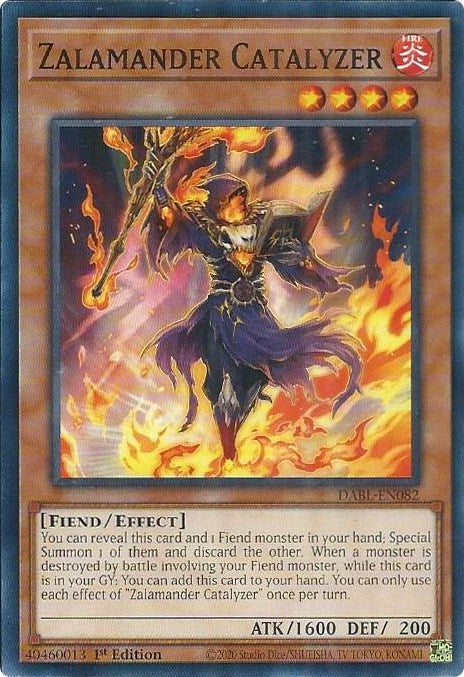 Image for Zalamander Catalyzer (Darkwing Blast) (DABL-EN082) - YuGiOh