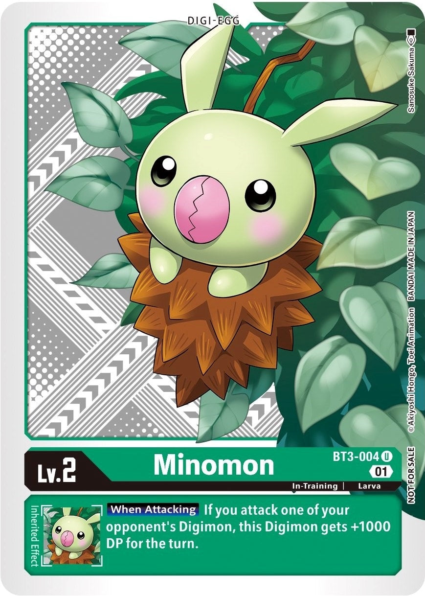 Image for Minomon (Winner Pack Xros Encounter) (BT01-03B) (BT3-004 U) - Digimon Card Game