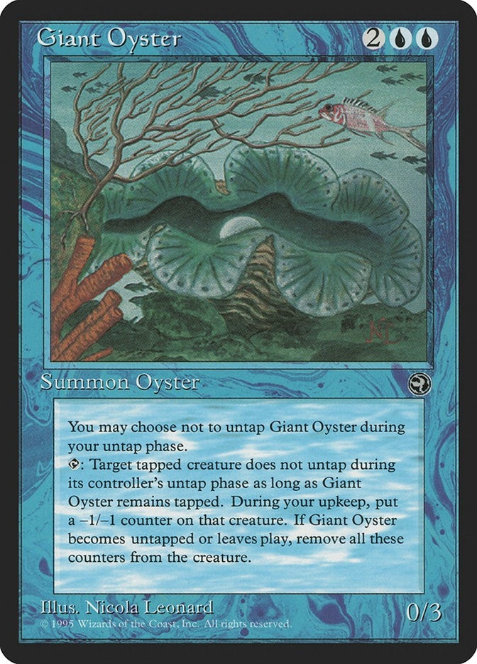 Image for Giant Oyster (Homelands) - Magic: The Gathering