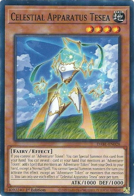 Image for Celestial Apparatus Tesea (Darkwing Blast) (DABL-EN028) - YuGiOh