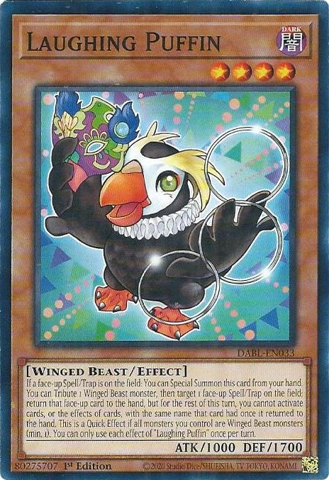 Image for Laughing Puffin (Darkwing Blast) (DABL-EN033) - YuGiOh