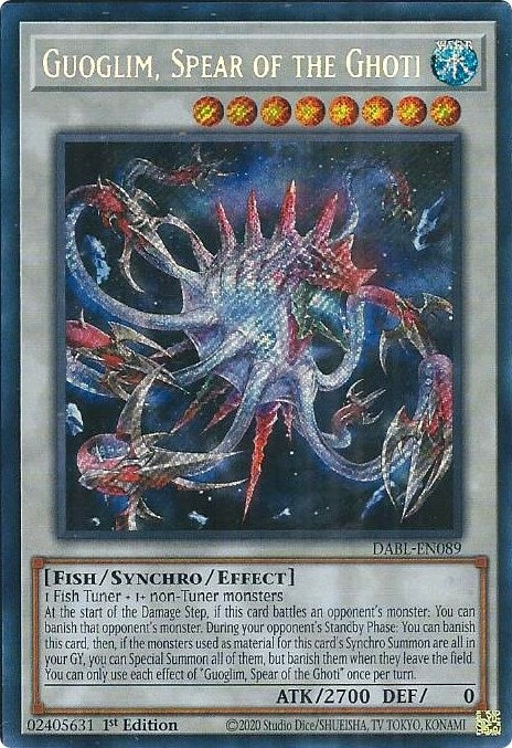 Image for Guoglim, Spear of the Ghoti (Darkwing Blast) (DABL-EN089) - YuGiOh