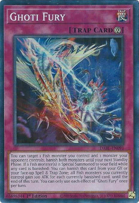 Image for Ghoti Fury (Darkwing Blast) (DABL-EN091) - YuGiOh