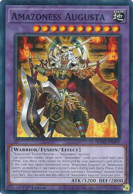 Image for Amazoness Augusta (Darkwing Blast) (DABL-EN097) - YuGiOh