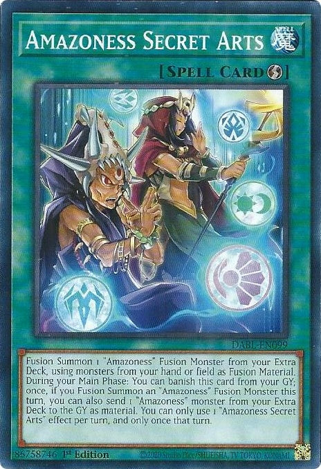Image for Amazoness Secret Arts (Darkwing Blast) (DABL-EN099) - YuGiOh