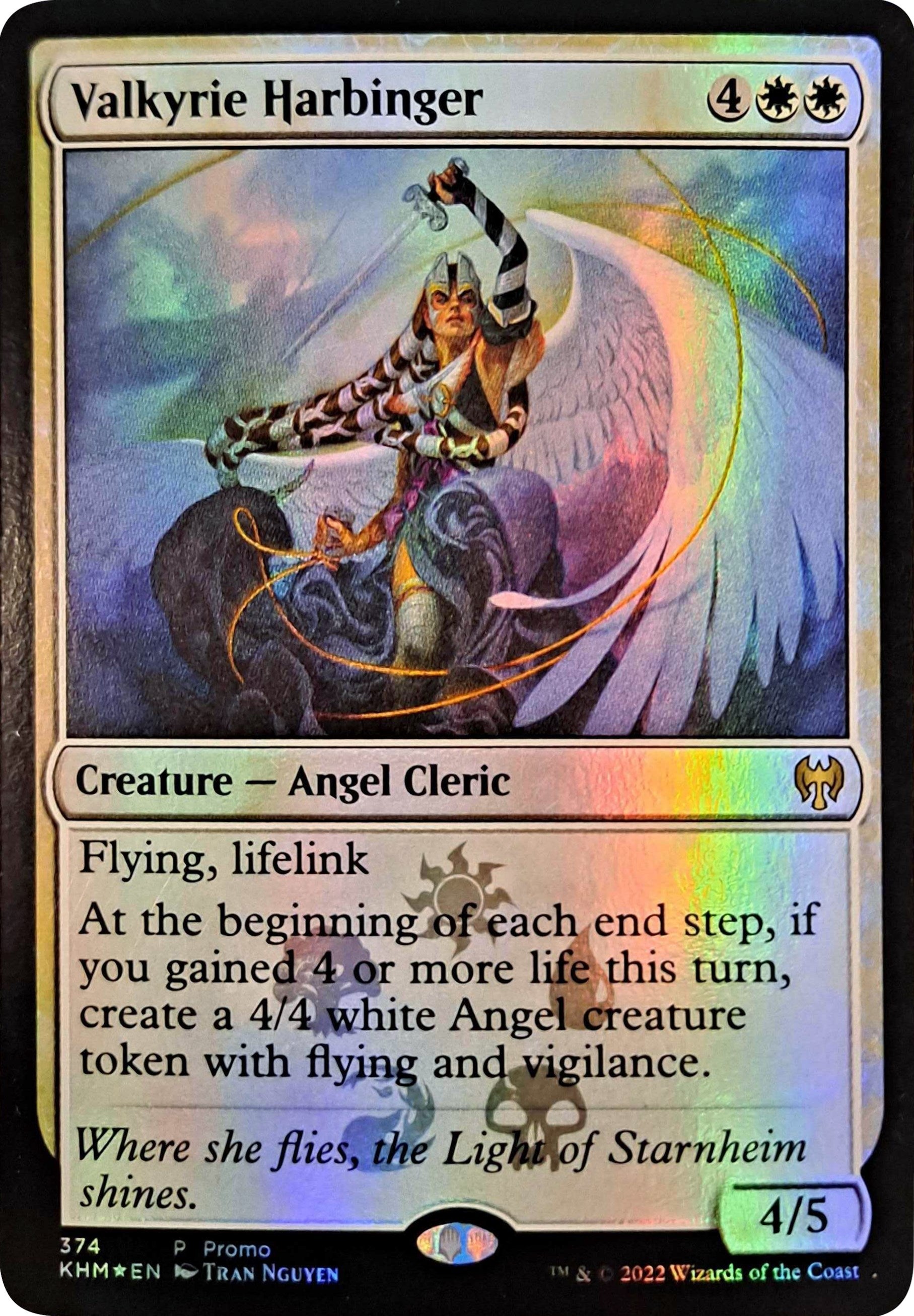 Image for Valkyrie Harbinger (Media Promos) (374) - Magic: The Gathering