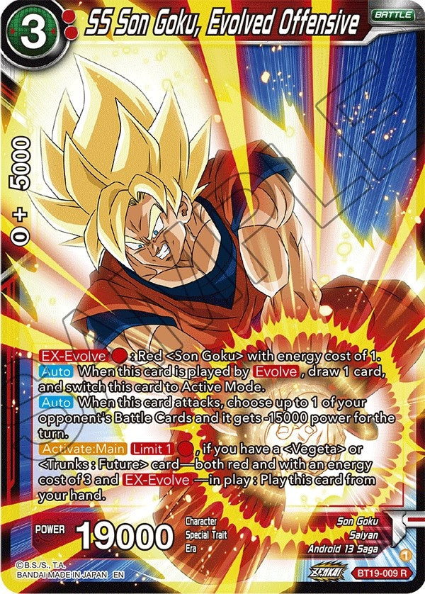 Image for SS Son Goku, Evolved Offensive (Fighter's Ambition) (BT19-009) - Dragon Ball Super: Masters