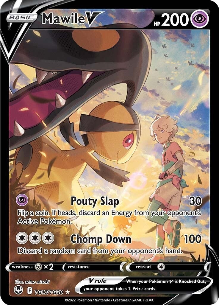 Image for Mawile V (SWSH12: Silver Tempest Trainer Gallery) (TG17/TG30) - Pokemon
