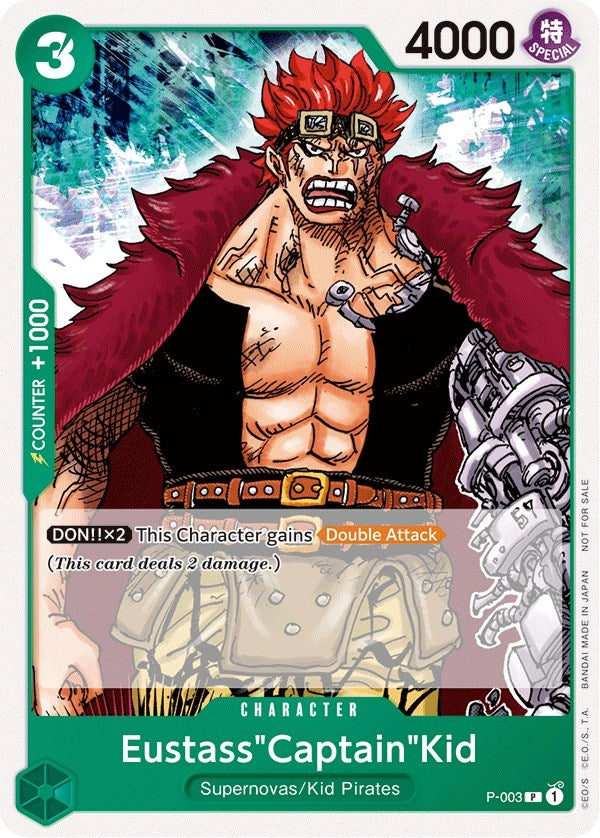 Image for Eustass"Captain"Kid (Promotion Pack 2022) (One Piece Promotion Cards) (P-003) - One Piece Card Game