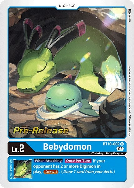 Image for Bebydomon (BT10_PR) (BT10-002 U) - Digimon Card Game