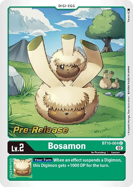 Image for Bosamon (BT10_PR) (BT10-004 U) - Digimon Card Game