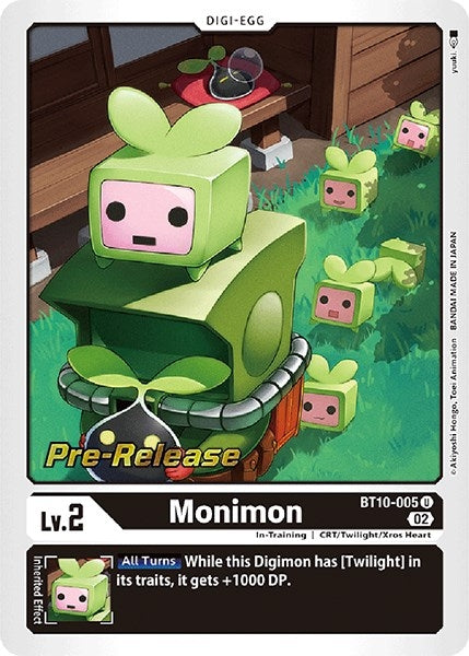 Image for Monimon (BT10_PR) (BT10-005 U) - Digimon Card Game