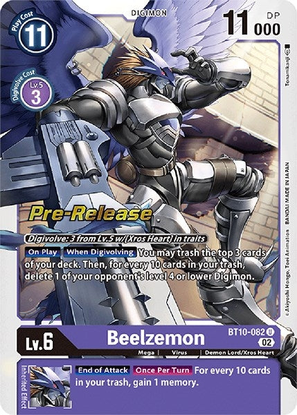 Image for Beelzemon (BT10_PR) (BT10-082 U) - Digimon Card Game