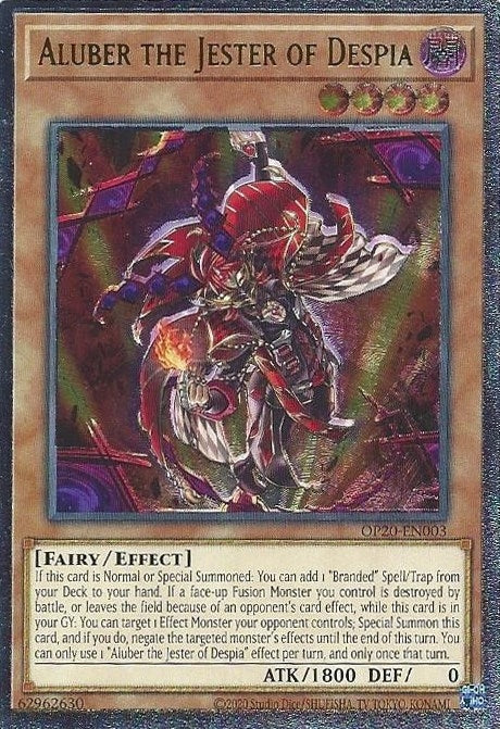 Image for Aluber the Jester of Despia (UTR) (OTS Tournament Pack 20) (OP20-EN003) - YuGiOh