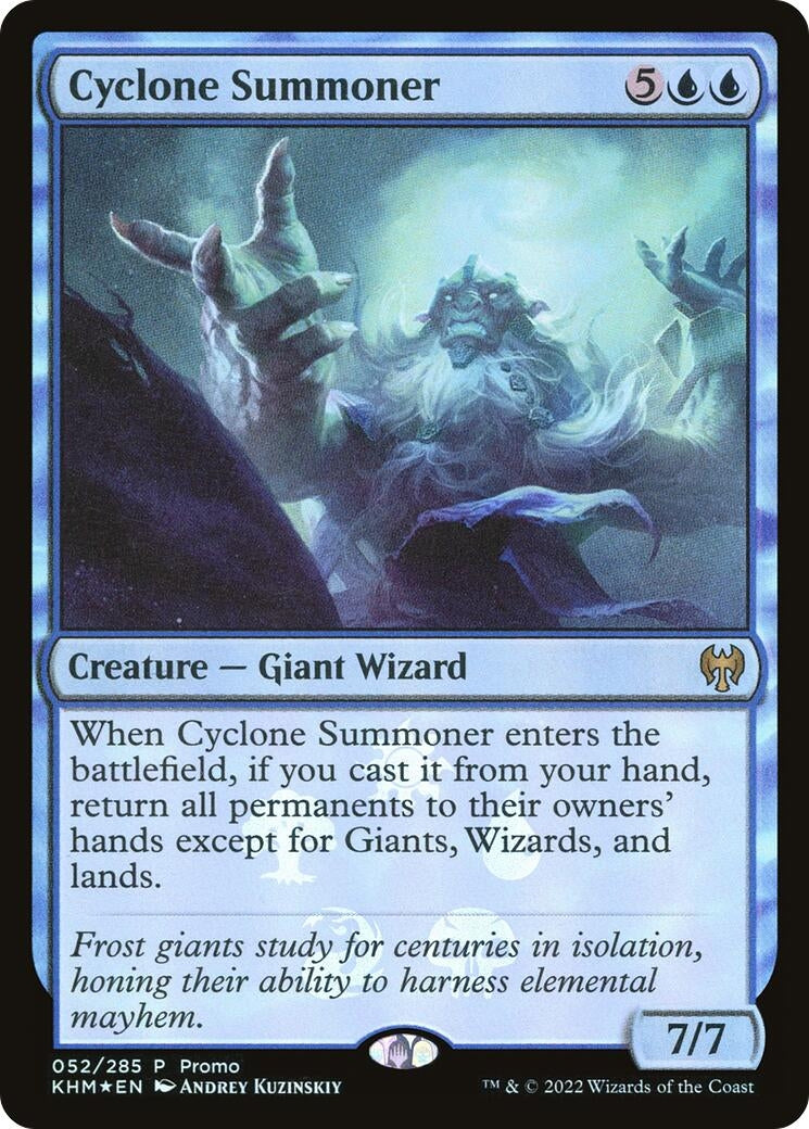 Image for Cyclone Summoner (Media Promos) (52) - Magic: The Gathering
