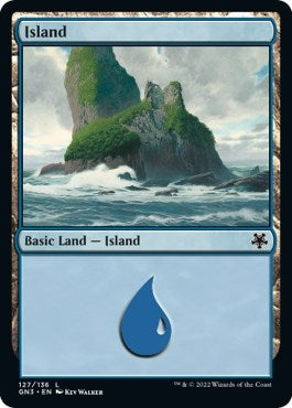 Image for Island (127) (Magic Game Night: Free-For-All) (127) - Magic: The Gathering