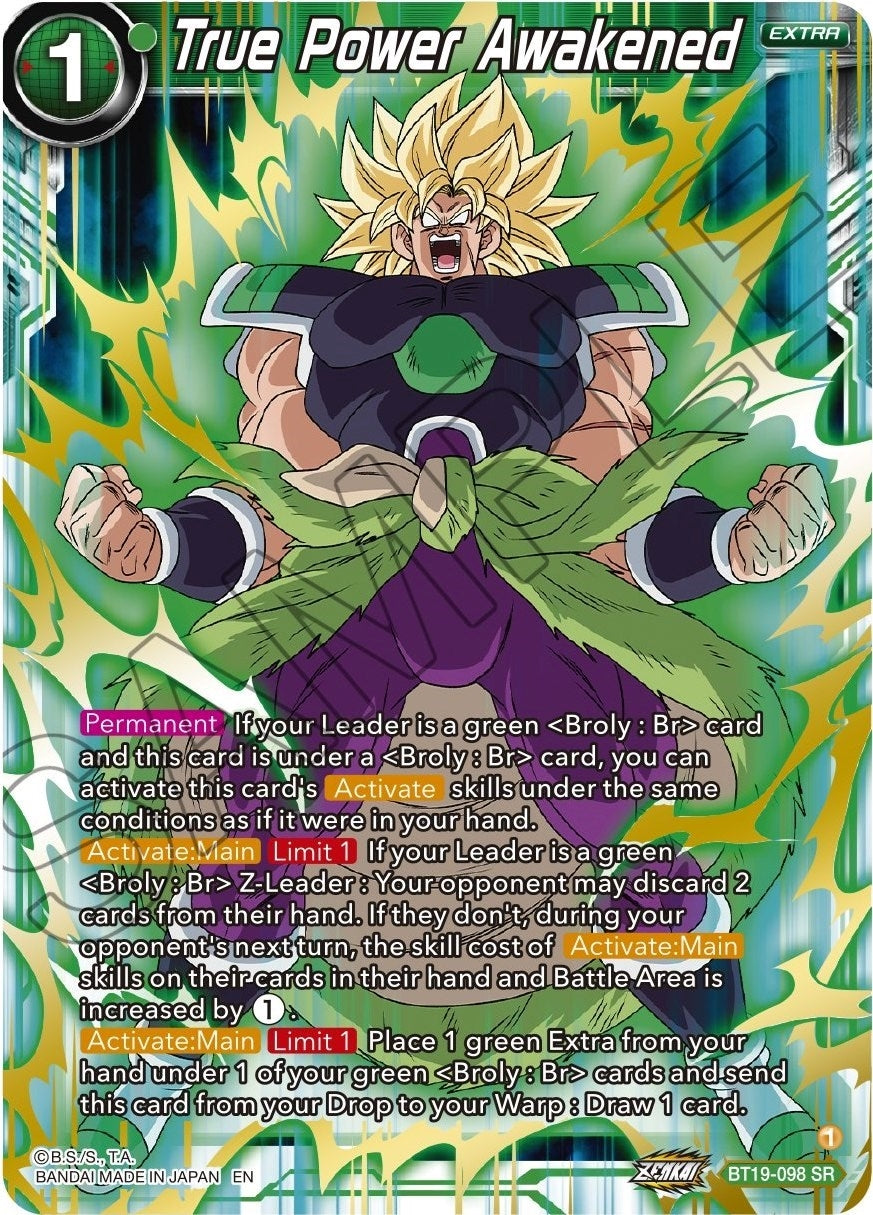 Image for True Power Awakened (Fighter's Ambition) (BT19-098) - Dragon Ball Super: Masters
