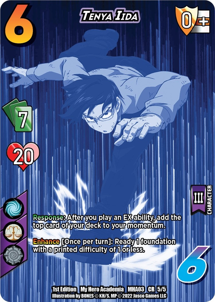 Image for Tenya Iida (Serial Numbered) (UniVersus: My Hero Academia: Heroes Clash) (5/5) - UniVersus