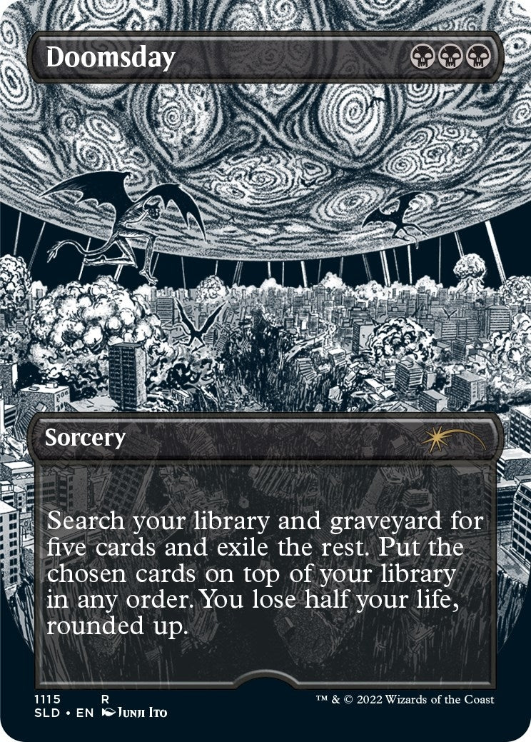 Image for Doomsday (Borderless) (Secret Lair Drop Series) (1115) - Magic: The Gathering