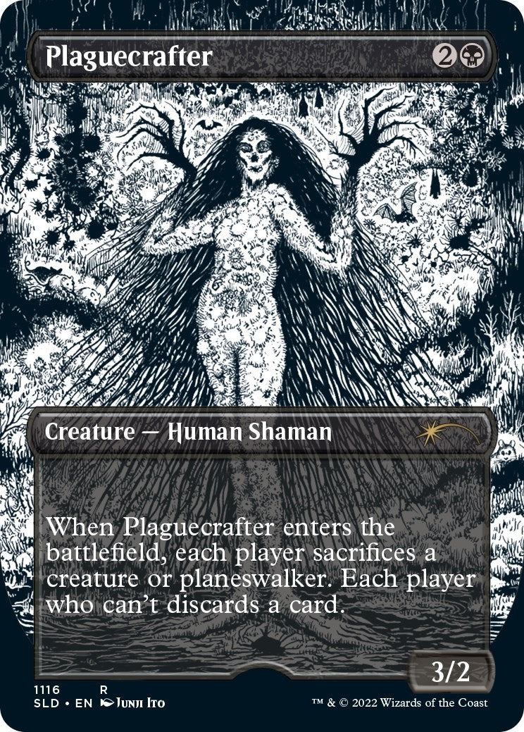 Image for Plaguecrafter (Borderless) (Secret Lair Drop Series) (1116) - Magic: The Gathering