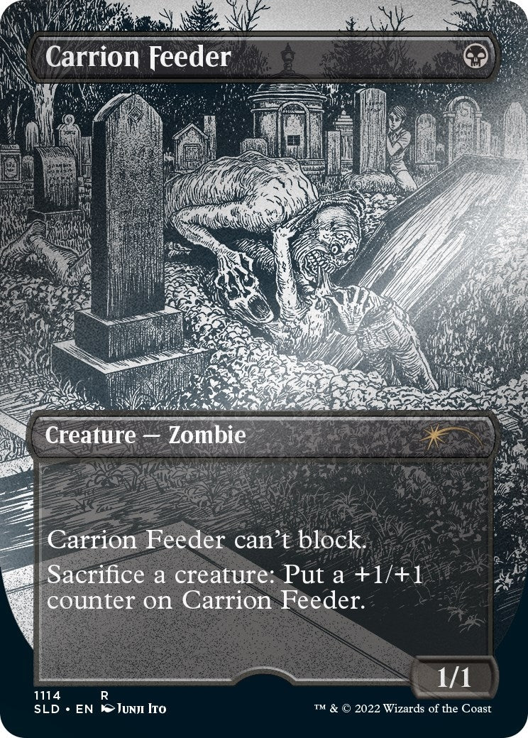 Image for Carrion Feeder (Borderless) (Foil Etched) (Secret Lair Drop Series) (1114) - Magic: The Gathering