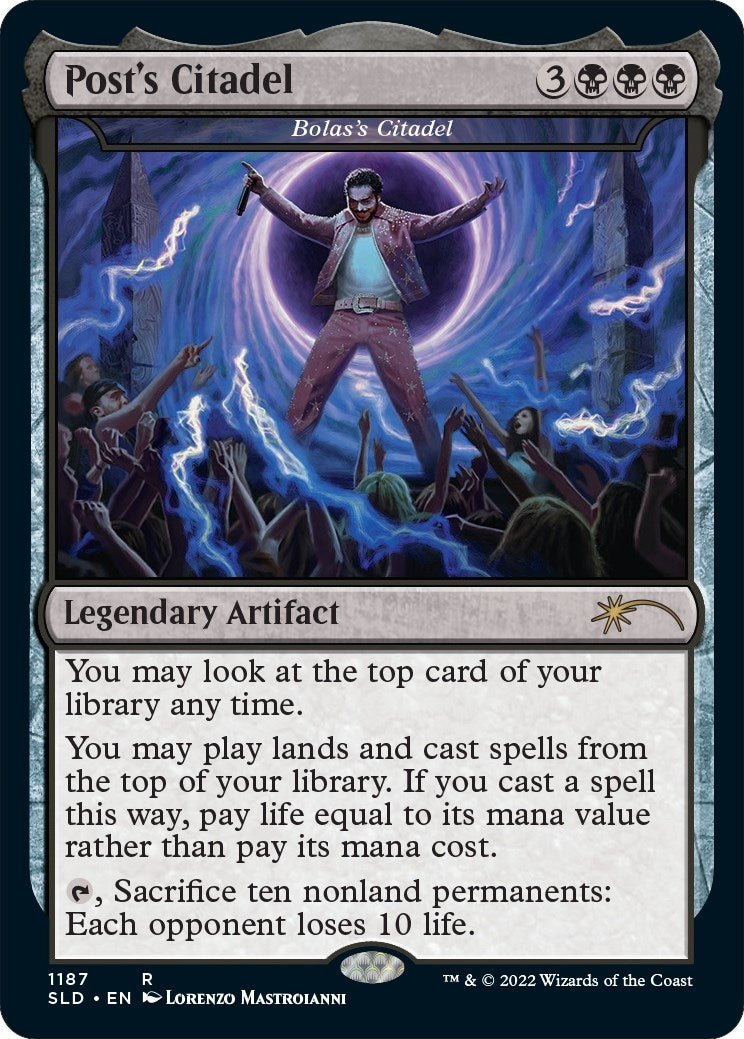 Image for Post's Citadel - Bolas's Citadel (Post Malone) (Secret Lair Drop Series) (1187) - Magic: The Gathering