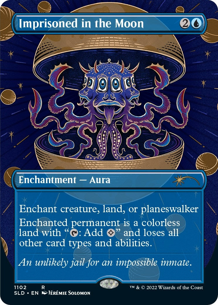 Image for Imprisoned in the Moon (Borderless) (Secret Lair Drop Series) (1102) - Magic: The Gathering