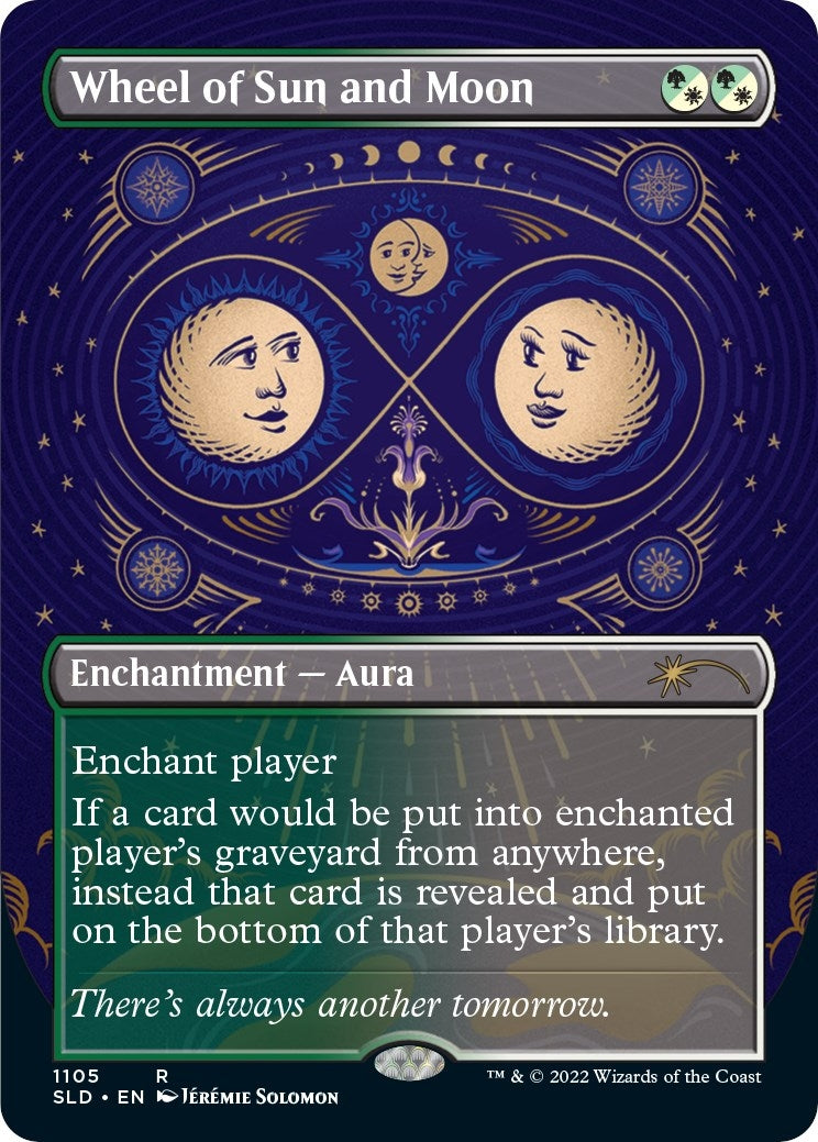 Image for Wheel of Sun and Moon (Borderless) (Secret Lair Drop Series) (1105) - Magic: The Gathering