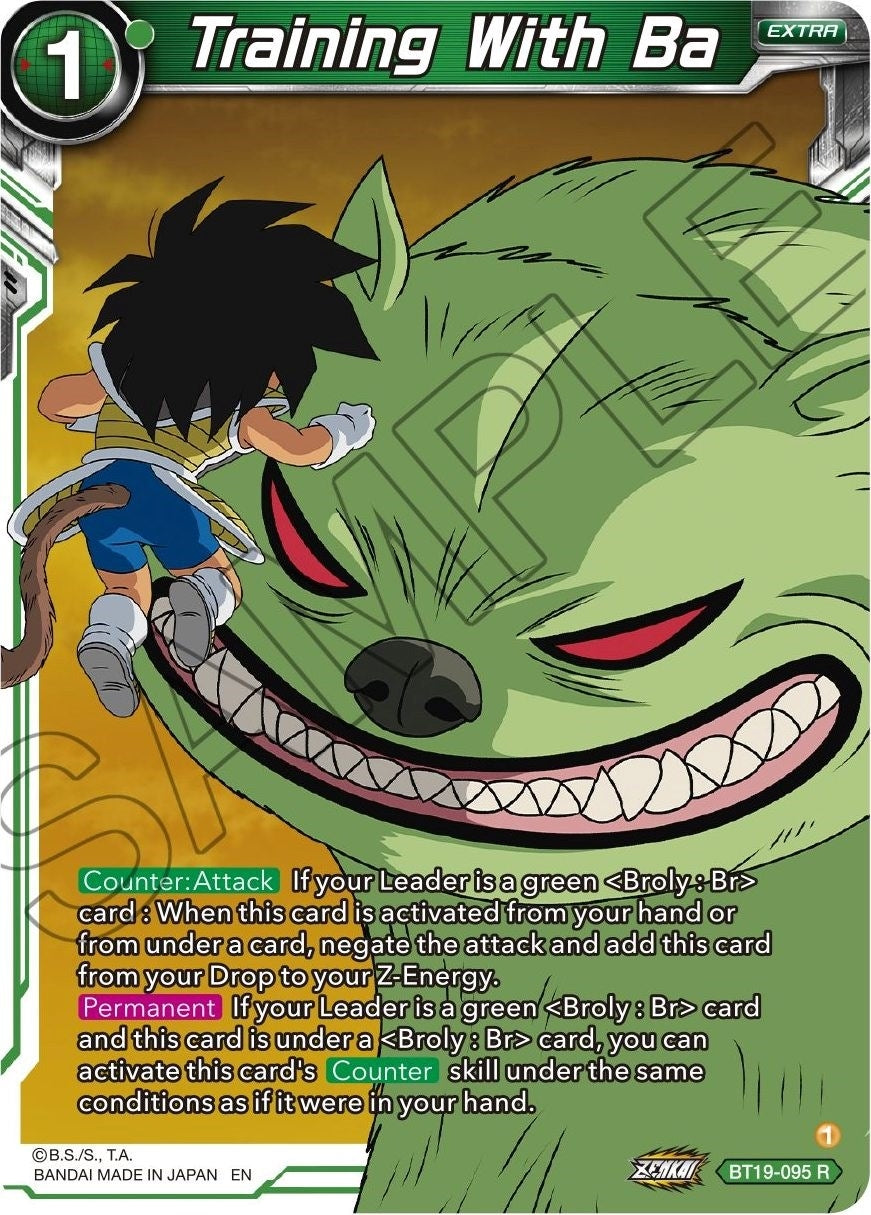 Image for Training with Ba (Fighter's Ambition) (BT19-095) - Dragon Ball Super: Masters